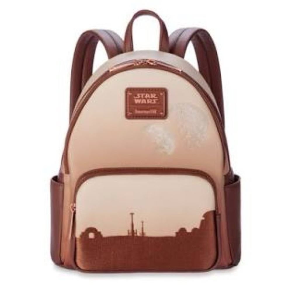 Star Wars Sands of Tatooine Loungefly Backpack NWT
